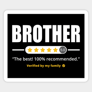 Five Stars Brother Magnet